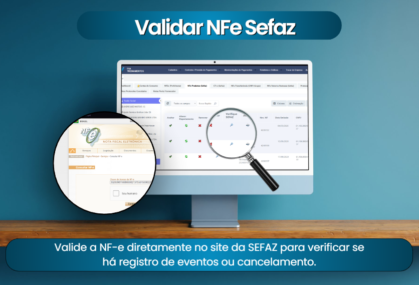 Validar NFe Sefaz